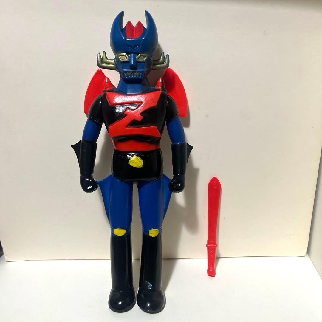 無版権 サンダーZ 武器付 パチソフビ フィギュア 当時物