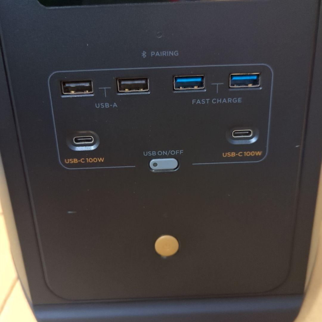 EcoFlow ポータブル電源 DELTA 2 Max 2048Whリン