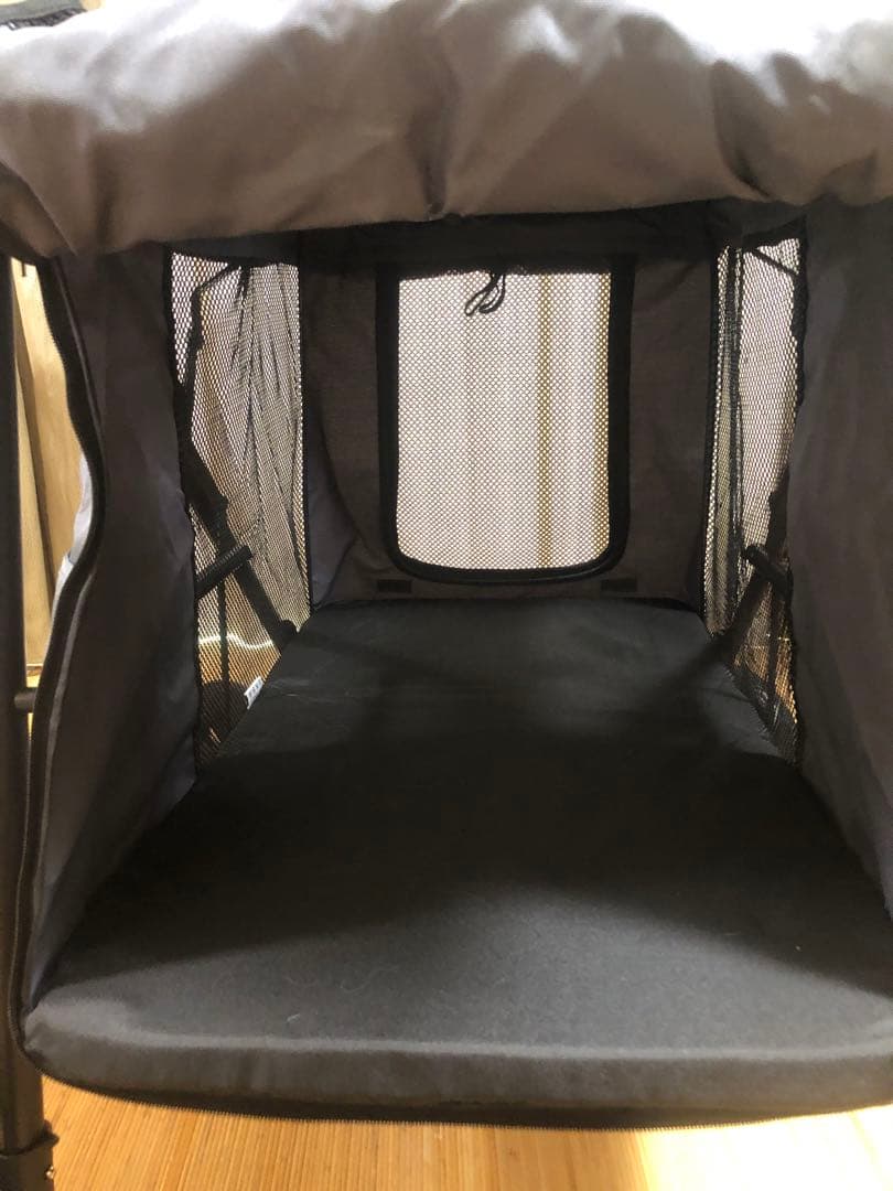 使用数日、ペットカート 大型犬 中型犬 ドッグカート サスペンション