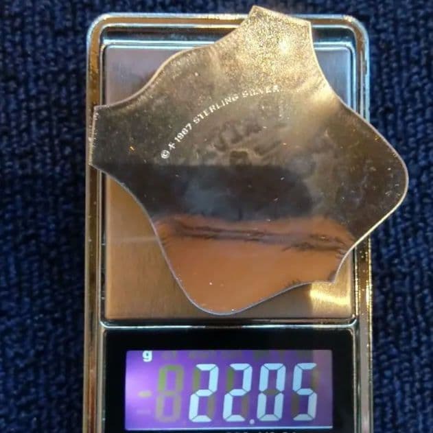 アメリカ連邦保安官バッジ６種 スターリングSV 約123g フランクリンミント
