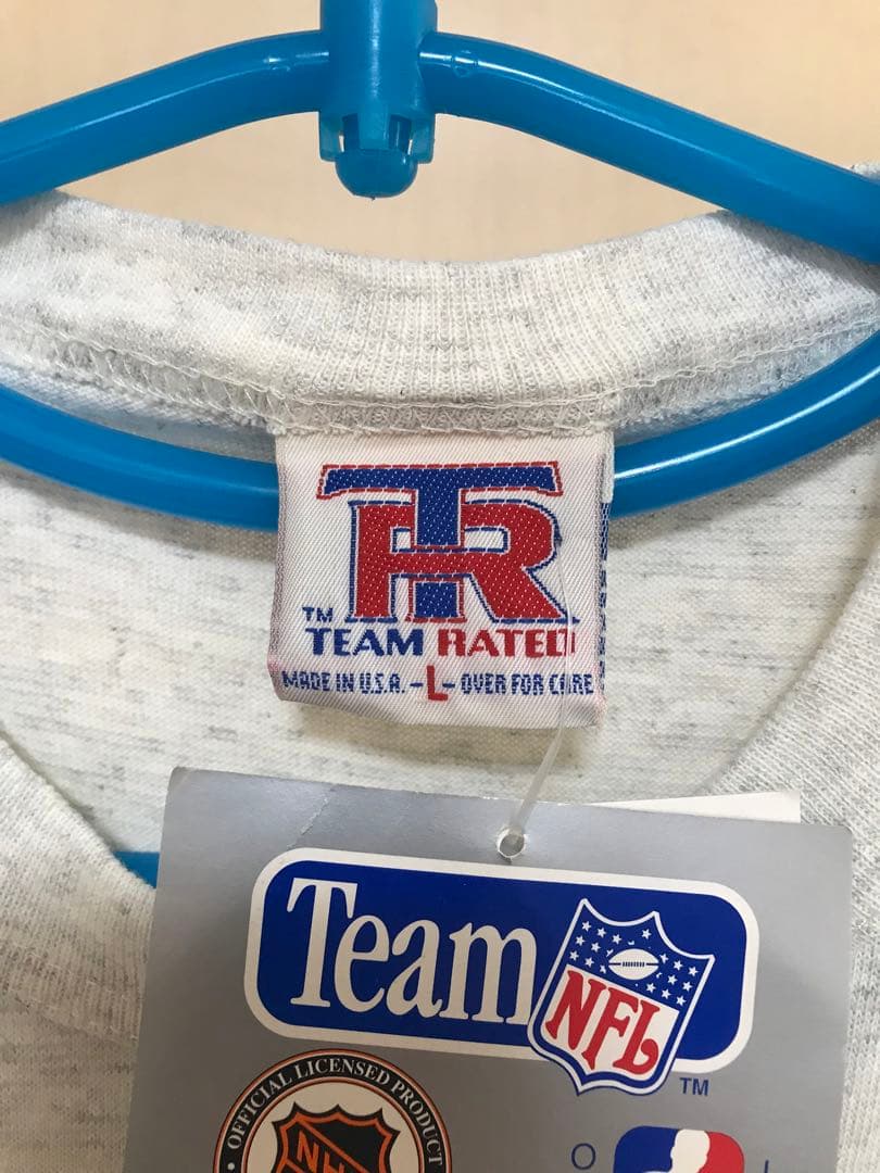 人気商品、新品未使用、タグ付き、90'sレアなTEAMRATED75周年Lサイズ