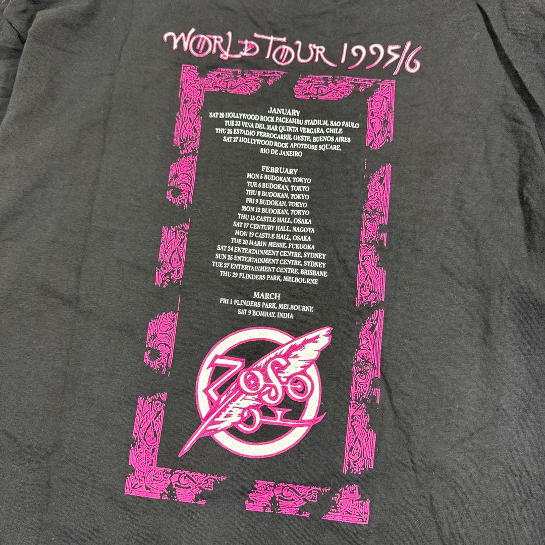 希少 90s ヴィンテージ Tシャツ 当時物 ジミー・ペイジ ロバート・プラント