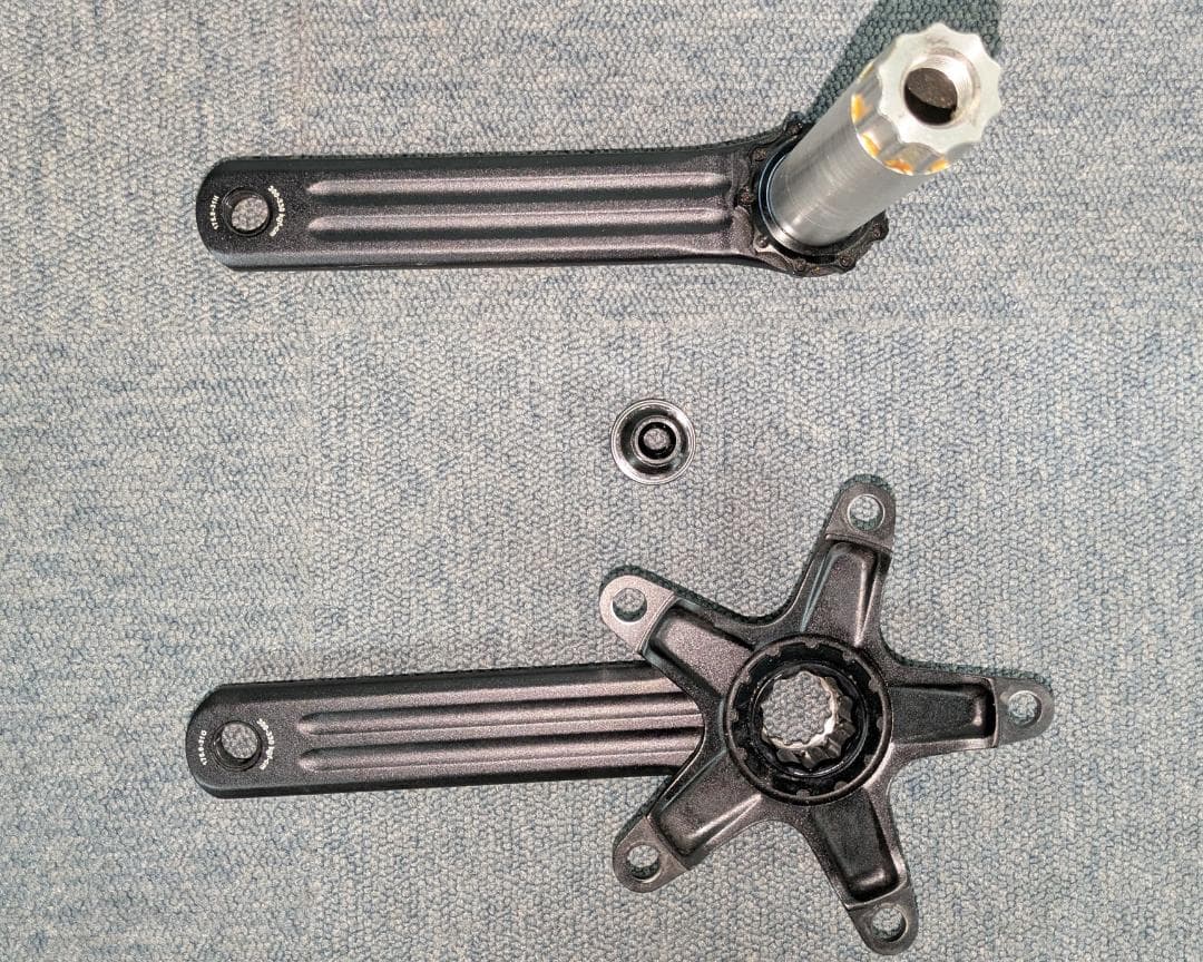 ROTOR 3DF road 175mm クランクセット