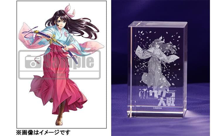 新サクラ大戦 初回限定版 帝劇DXパック 3Dクリスタルセット