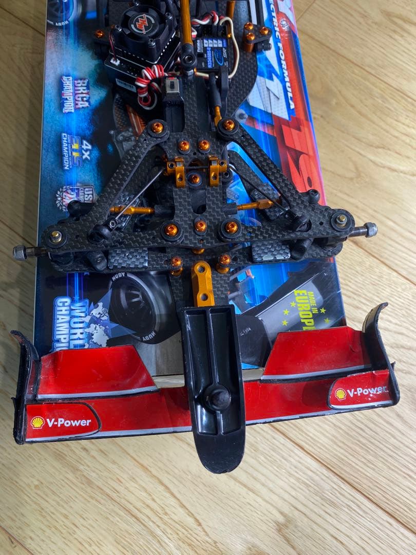 XRAY X1 メカ付き　オプション多数組み込み　新品＆中古タイヤ多数