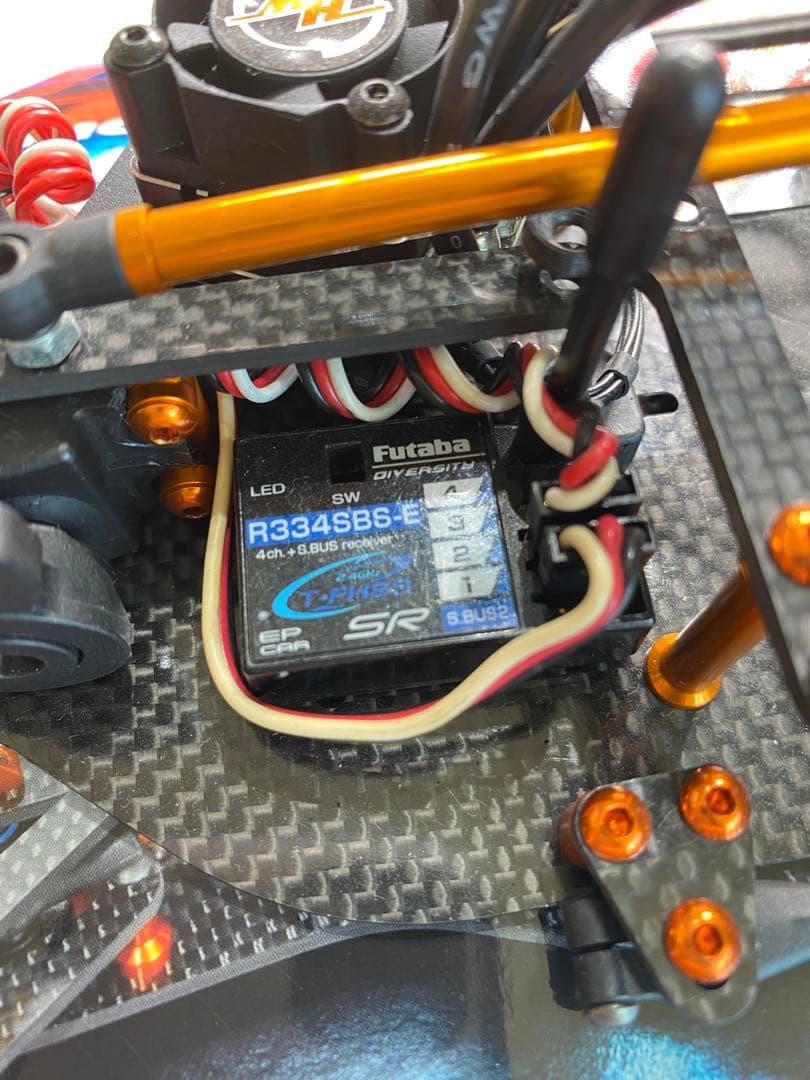XRAY X1 メカ付き　オプション多数組み込み　新品＆中古タイヤ多数