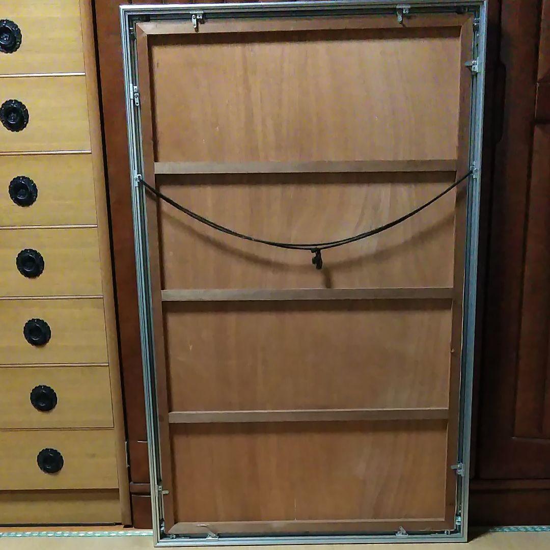 日本画(38)　海辺の廃屋
