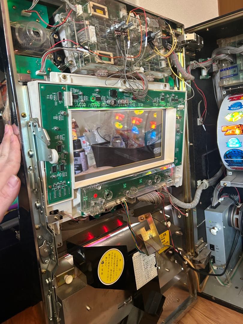 パチスロ実機　初代ハイサイ蝶特急
