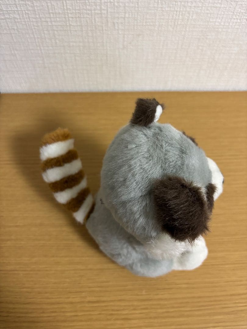 ヒロクンハウス フォレストシリーズ アライグマ グレー ぬいぐるみ　#12