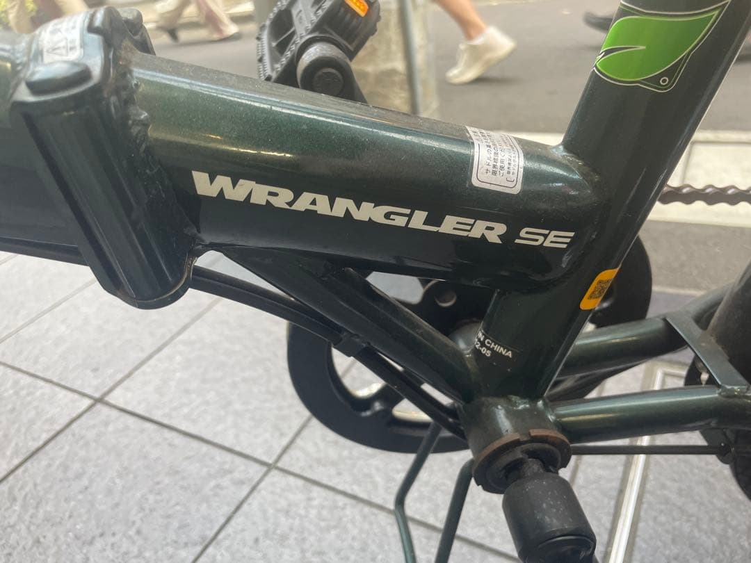 Jeep WRANGLER SE 折りたたみ自転車 黒