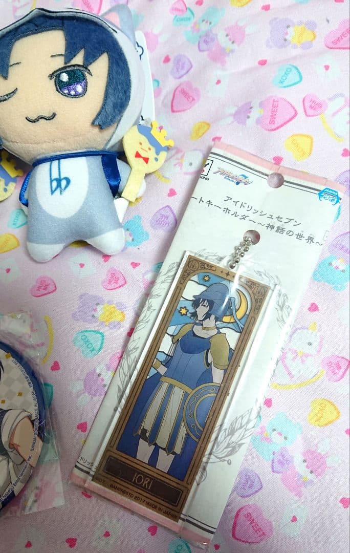 和泉一織　アイナナ　IDOLiSH7　ドンぬい　缶バッチ　プレートキーホルダー