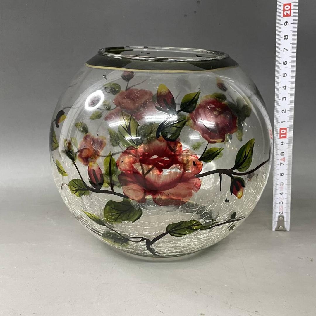 ガラス 花瓶 まとめて 8点 フラワーベース 硝子 クリスタル