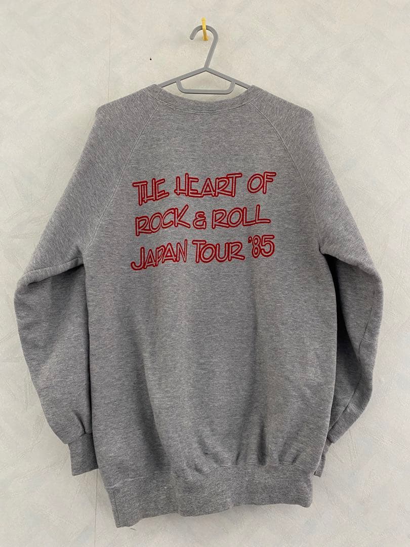 HUEY LEWIS JAPAN TOUR '85 スウェット フリーサイズ