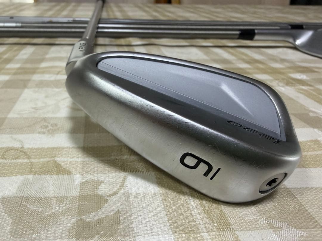 PING i230 Steel Fiber i80 R 5〜W 6本 黒ドット