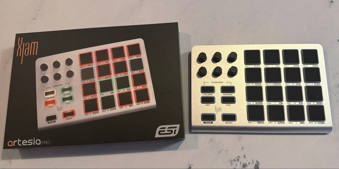 ESI Xjam MIDIパッド コントローラー