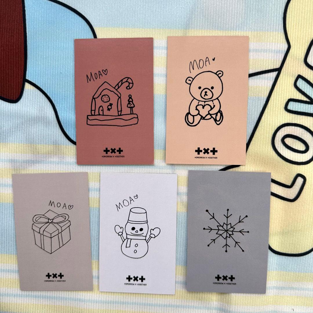 韓国 TXT SBS 限定 歌謡大典 トレカ 5枚