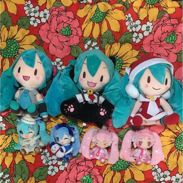 初音ミク[フィギュア・ぬいぐるみ]合計16個