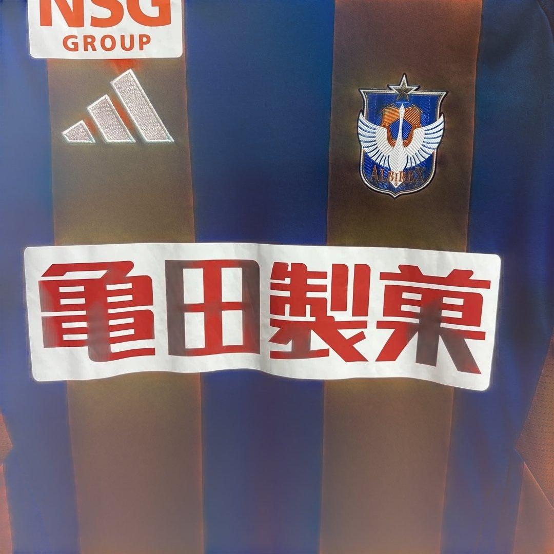 美品　アルビレックス新潟　アルビ　ユニフォーム　2025 橋本　健斗　Lサイズ