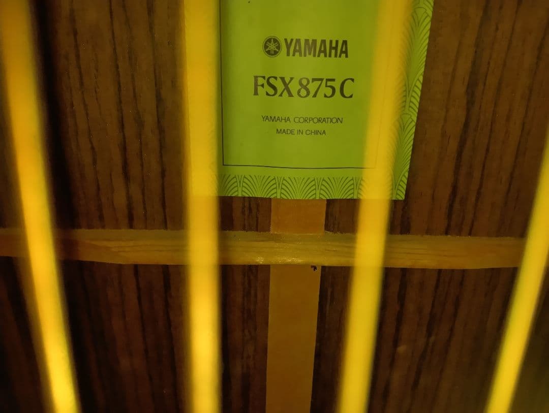 め*る様 YAMAHA fs875c 格安出品　オール単板