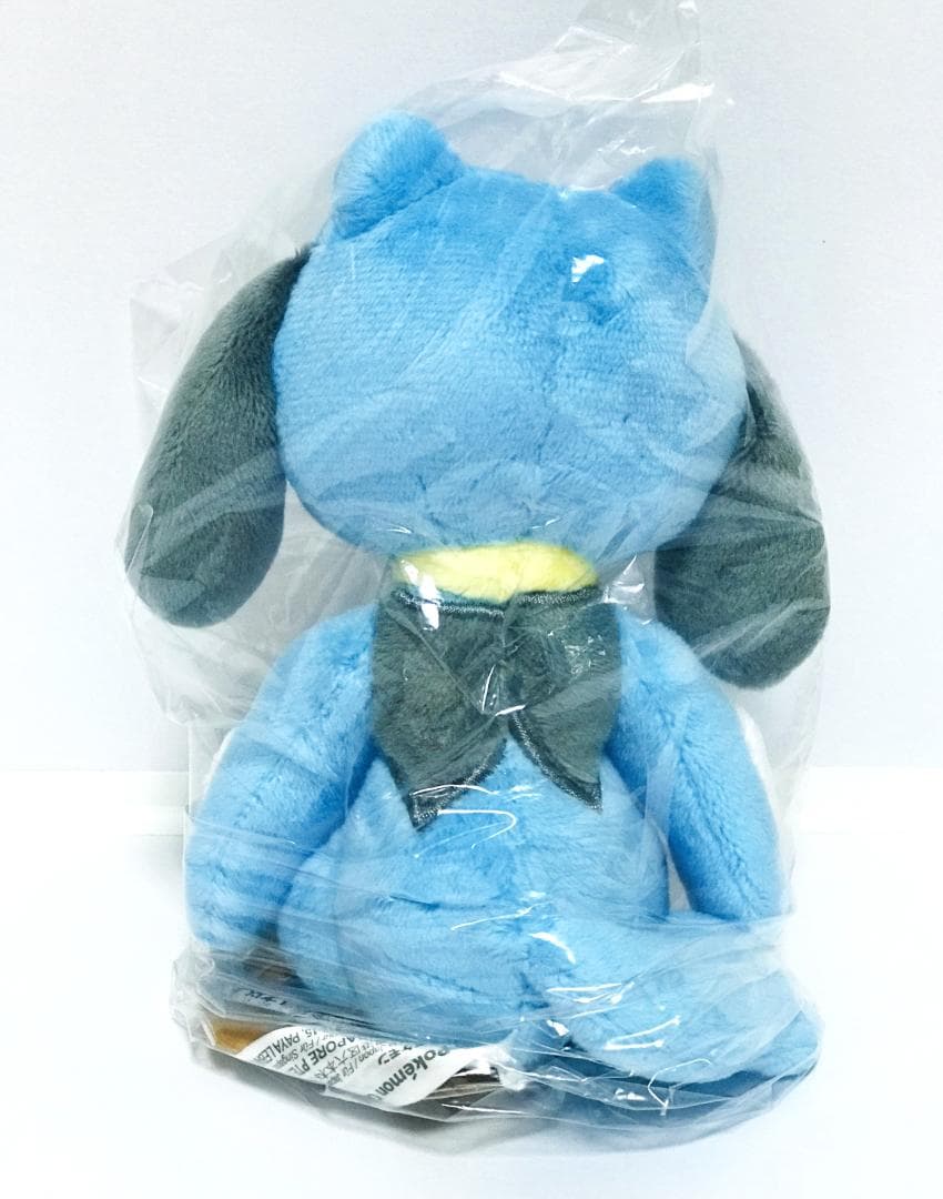 【新品・紙タグ付き】 ポケモン fit ルカリオ & リオル ぬいぐるみ セット