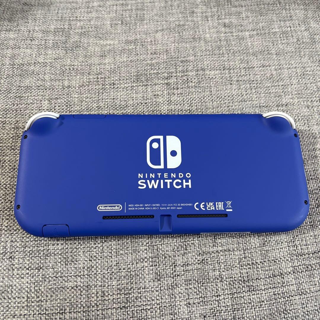Switch Nintendo Lite ブルー 外箱あり