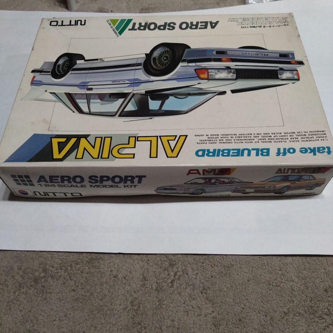 昭和レトロNITTO 1/24 ブルーバードターボ ALPINA タイプ