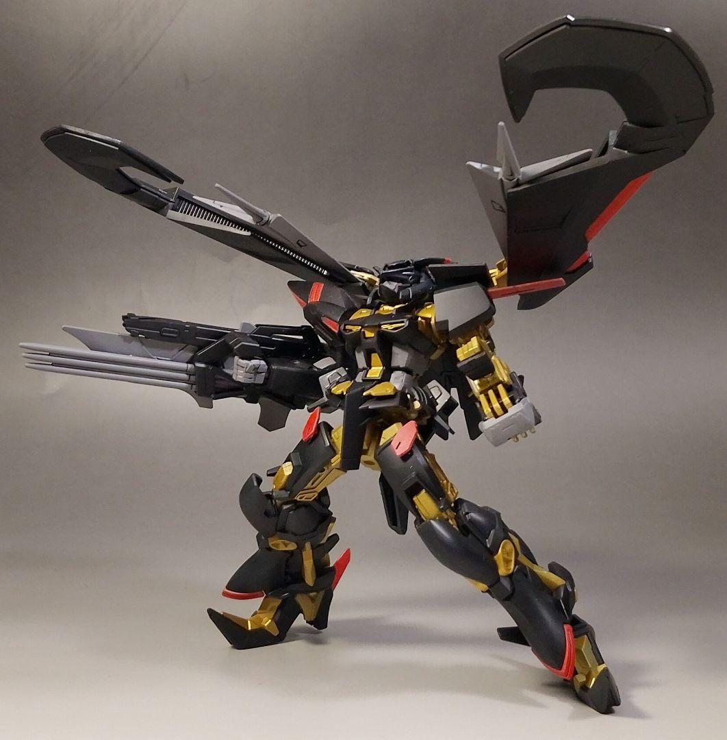 HG 1/144 ガンダムアストレイゴールドフレーム 天ミナ 改修全塗装 完成品