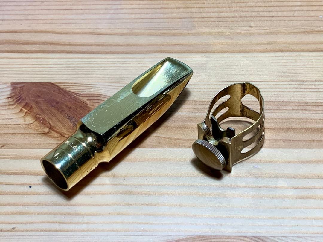 【良品】オットーリンク アルトサックス 6 メタルマウスピース