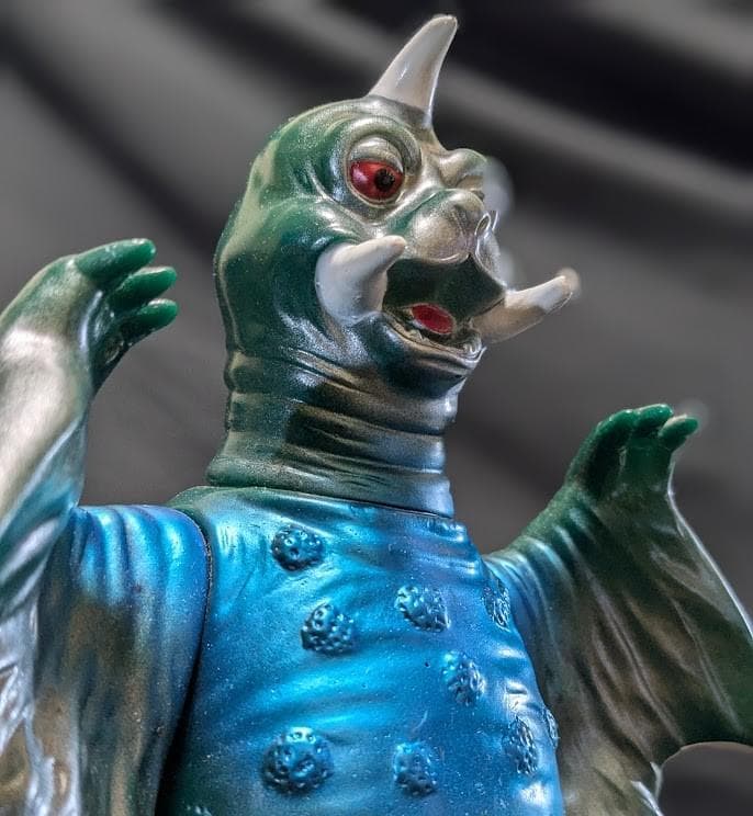 ぺギラ「ウルトラQ」登場怪獣（ブルマァク復刻）ソフビフィギュア