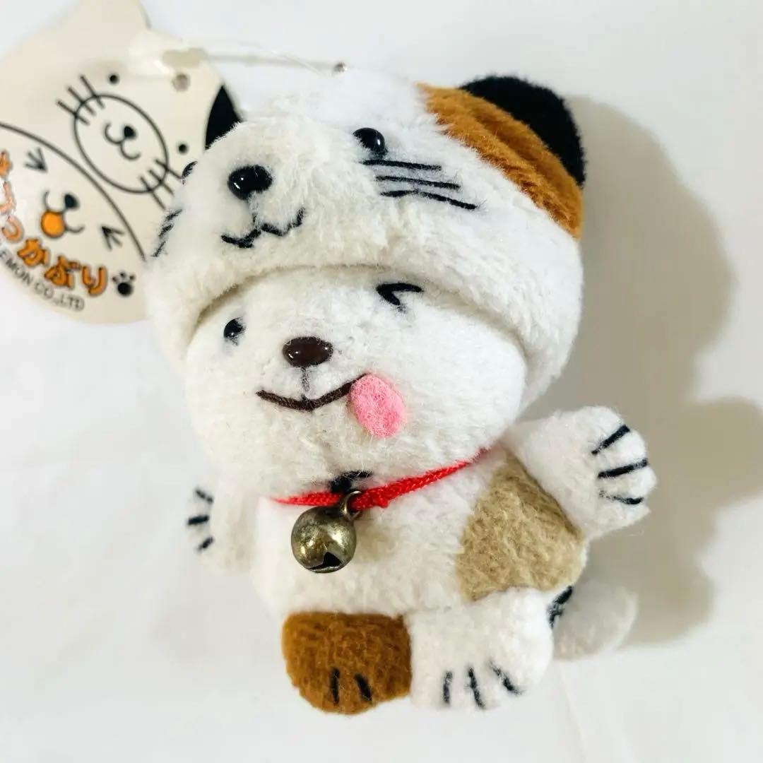 レトロ　ネコっかぶり　サンレモン　タグ付き　希少 猫　帽子　POP'N'KIDS