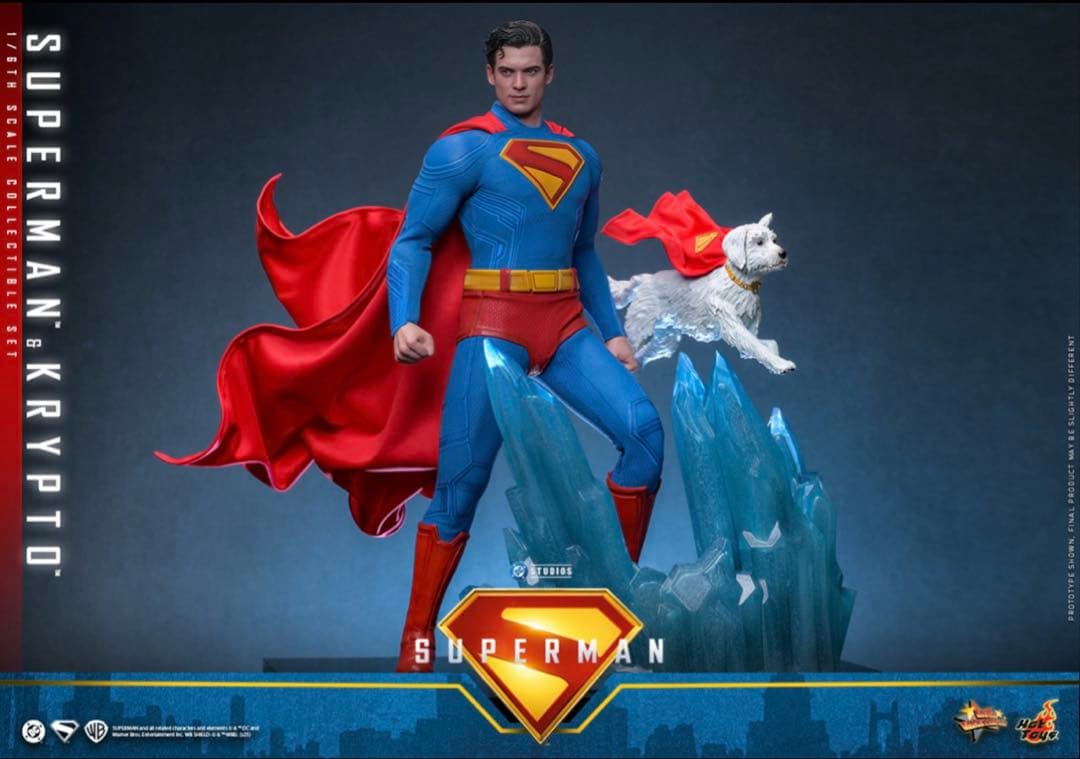 スーパーマン（2025)1/6スケールフィギュアスーパーマン＆クリプト