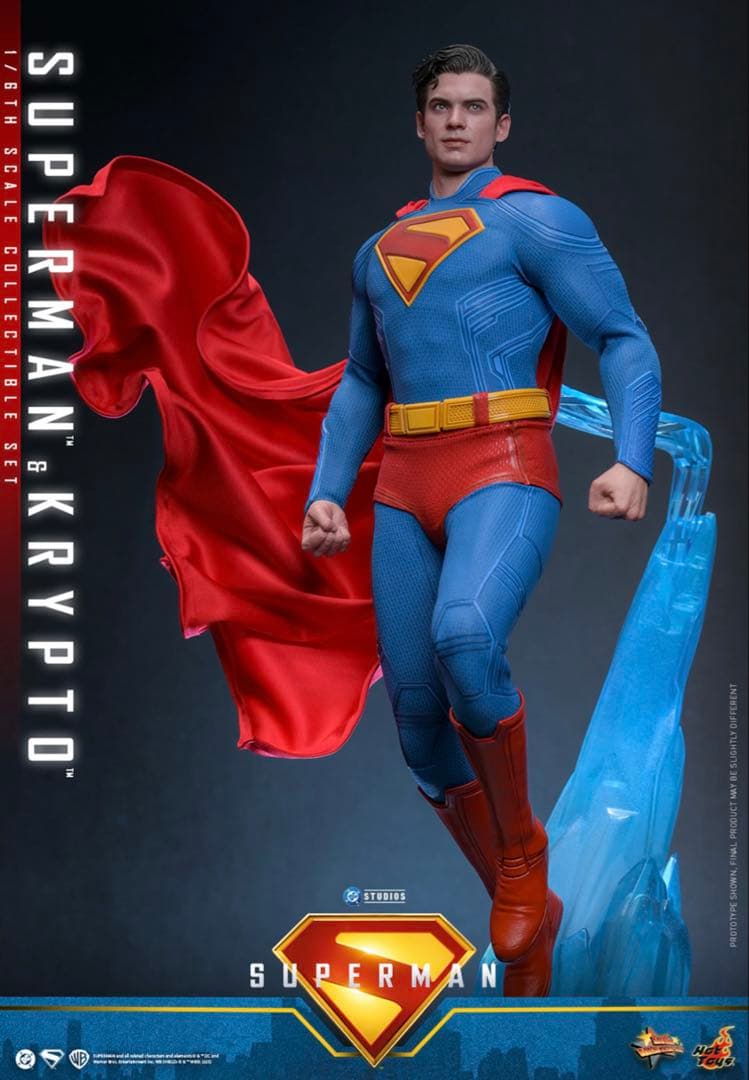 スーパーマン（2025)1/6スケールフィギュアスーパーマン＆クリプト