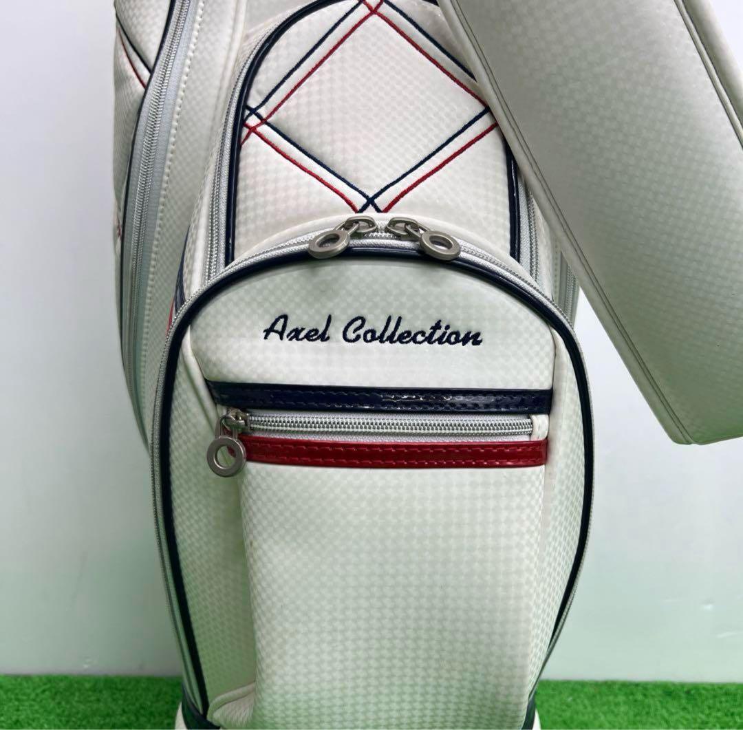 Axel collection 9インチ　ホワイト×ブルー×レッド