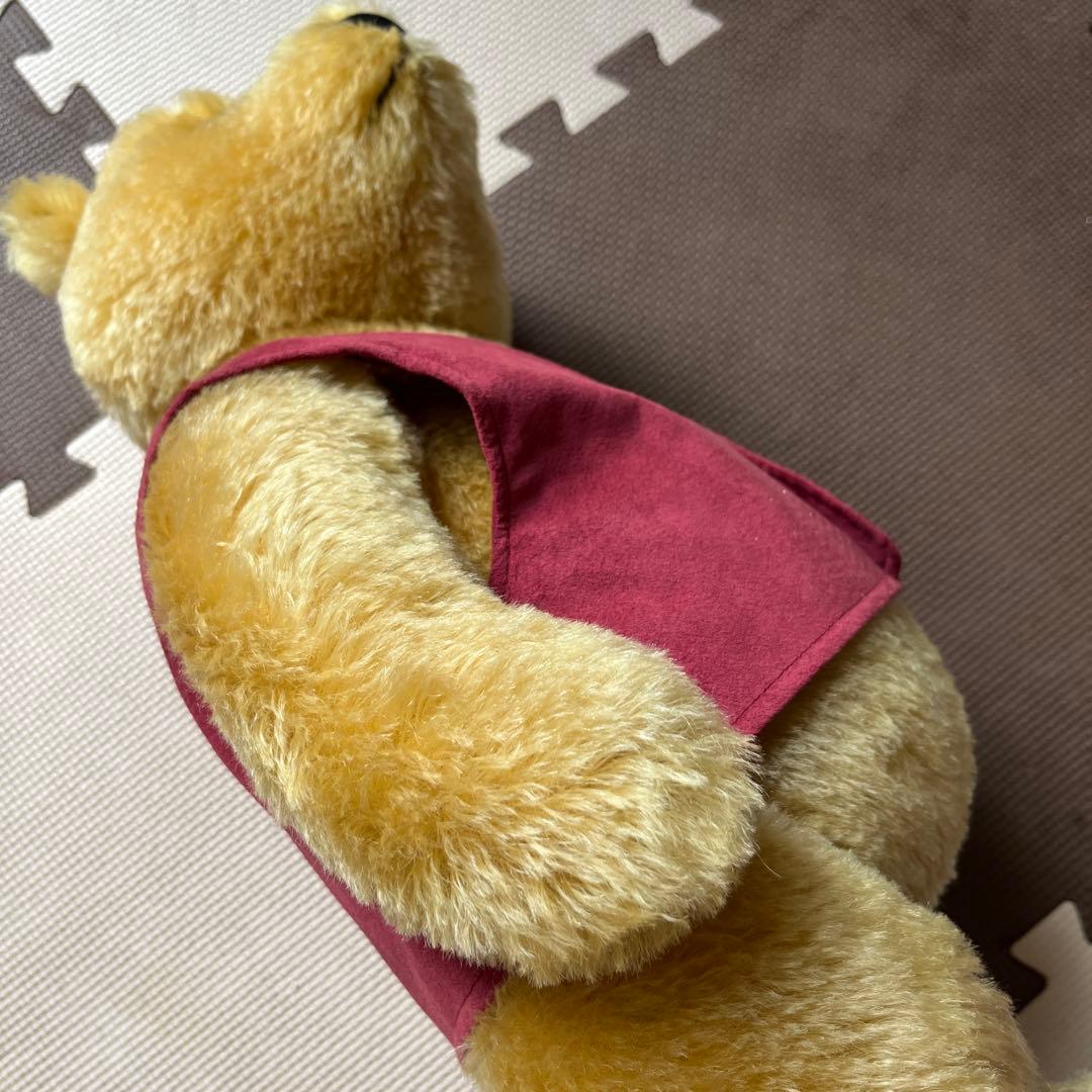 シュタイフ くまのプーさんぬいぐるみ　テディベア　ディズニー　コレクター