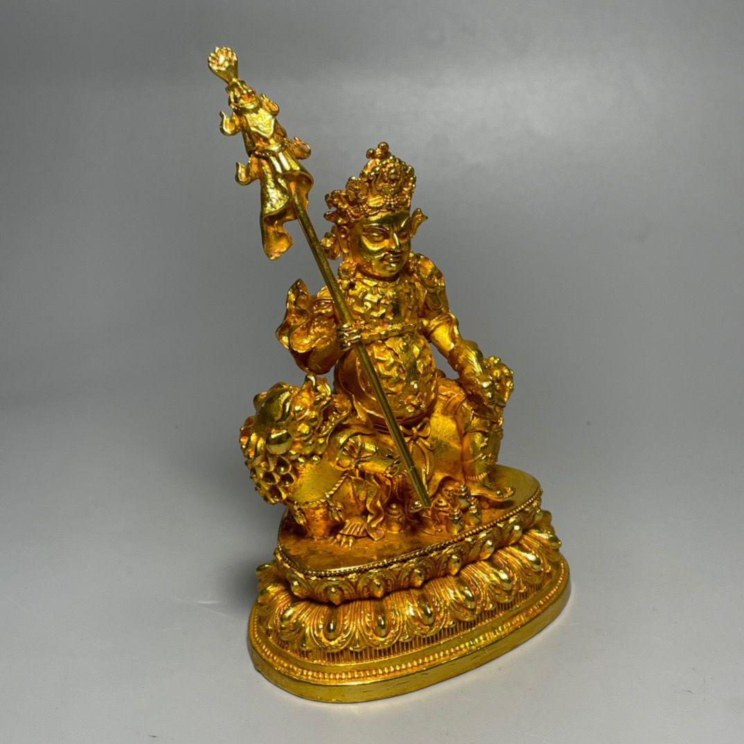 仏教美術 財宝天王仏像 密教供養仏像 開運 風水 招財 置物 工芸品