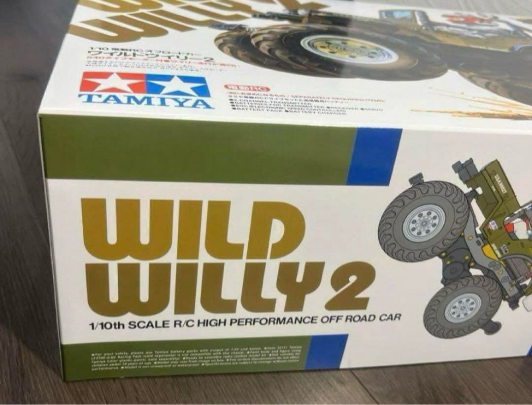 タミヤ ラジコン 1/10RC ワイルドウイリー 2 新品未組立品