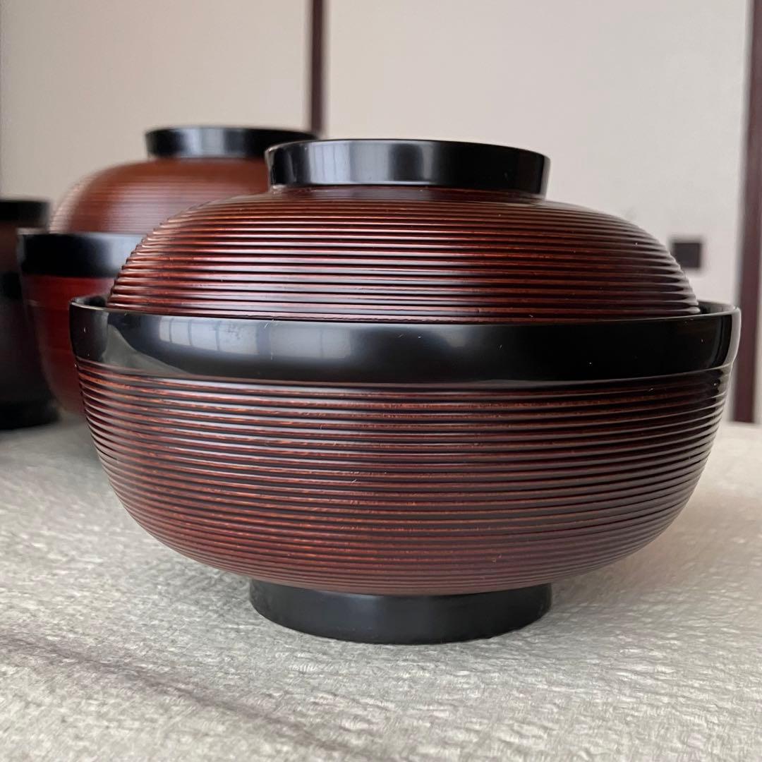 象彦 小丸椀 飯椀/汁椀 五客セット