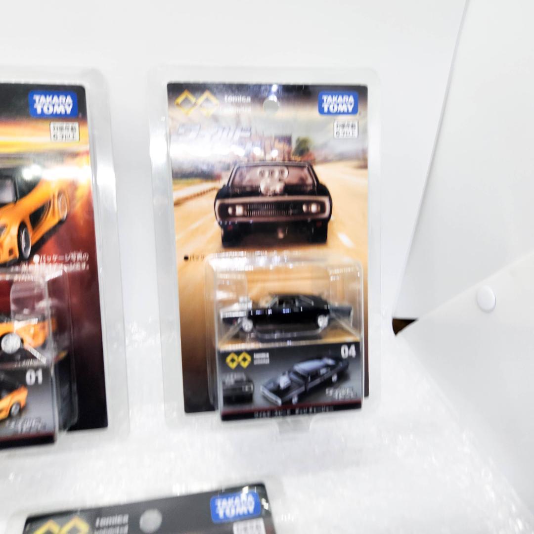トミカプレミアム ワイルドスピード RX-7 BNR34 GT-R チャージャー