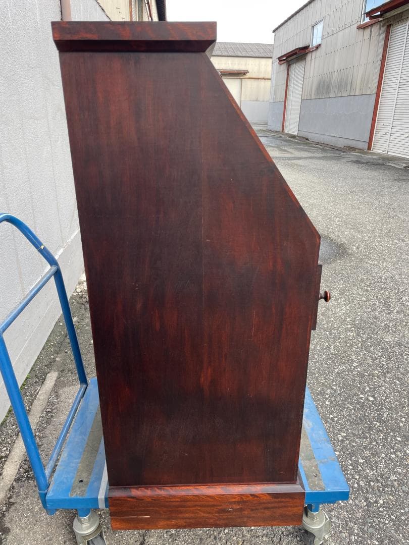 ★ 民芸家具 ライティングビューロー 流氷 89-008 昭和 レトロ 古家具