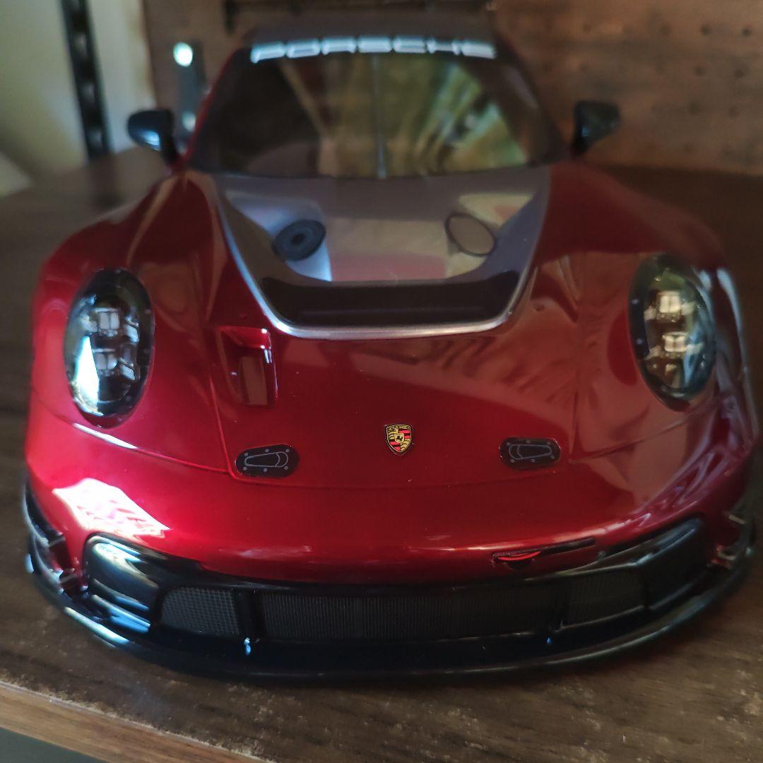 タミヤ　ポルシェ911 GT3 R ボディ　キャンディ塗装
