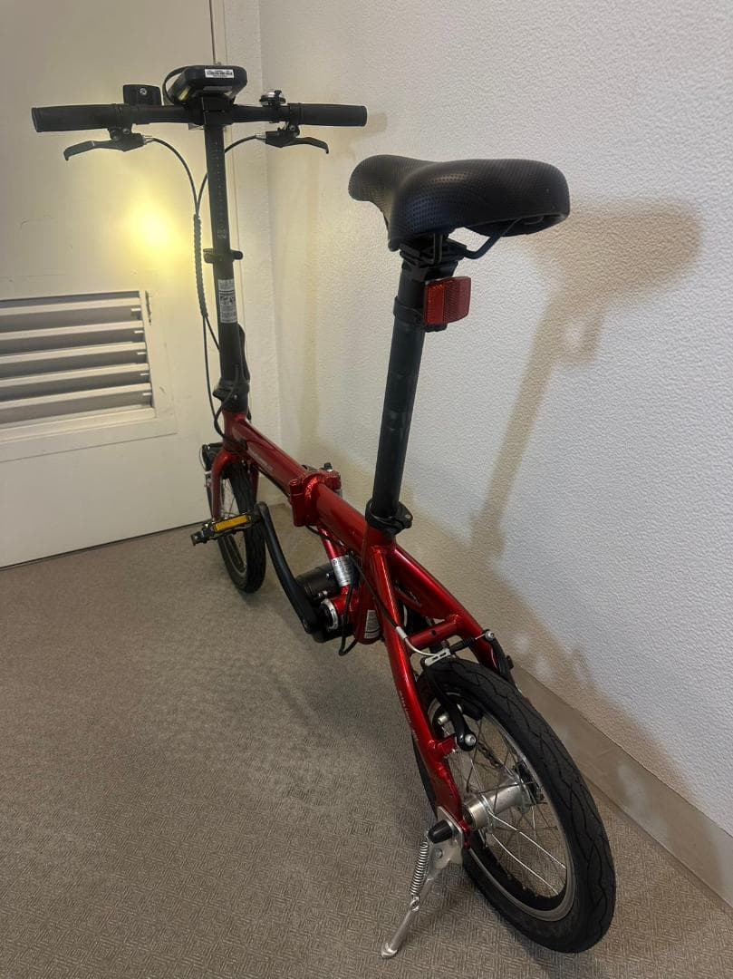 『配送可』ＴＲＡＮＳＭＯＢＩＬＬＹトランスモバイリー最少最軽量電動アシスト自転車