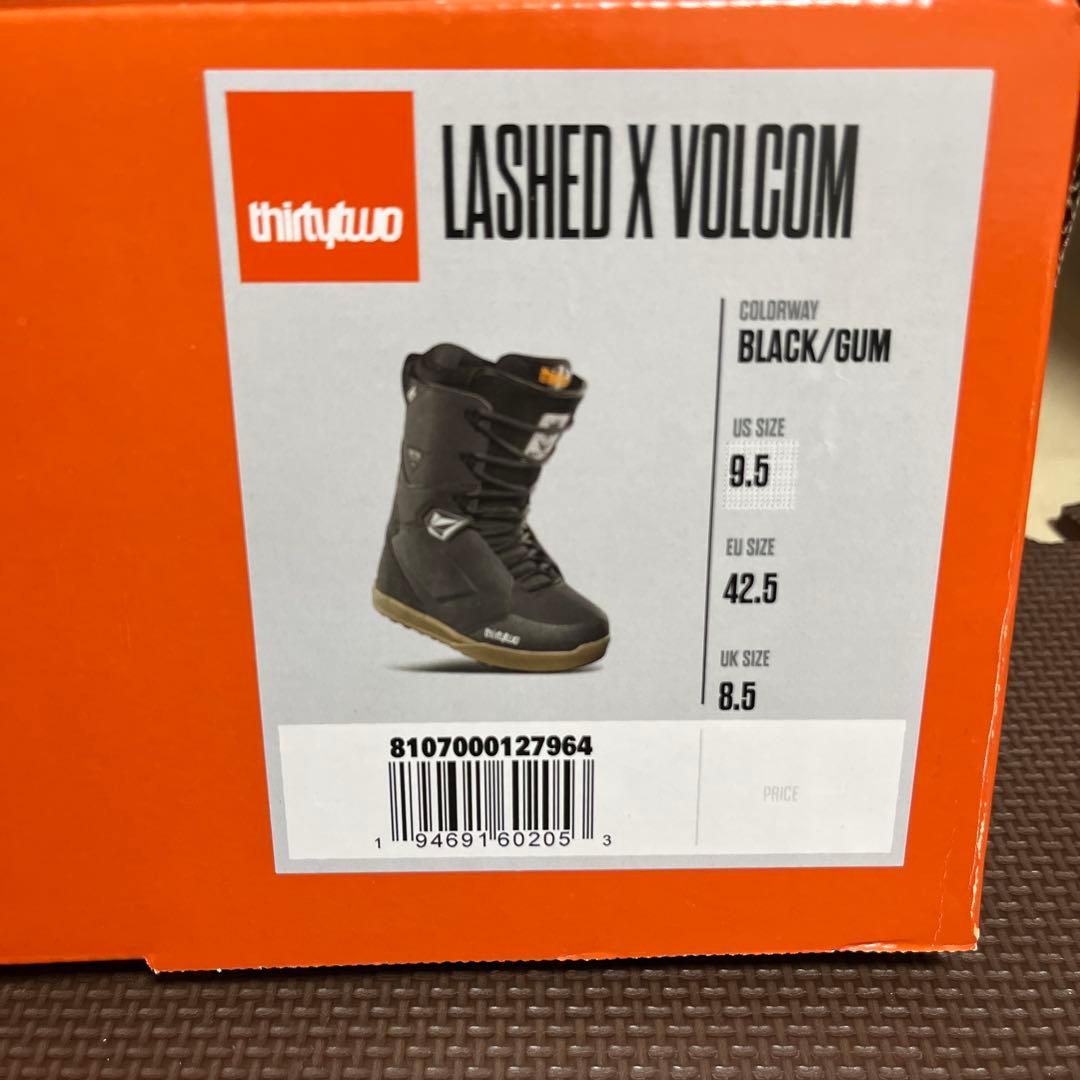 美品thirtytwo LASHED x VOLCOM 24-25 27.5cm
