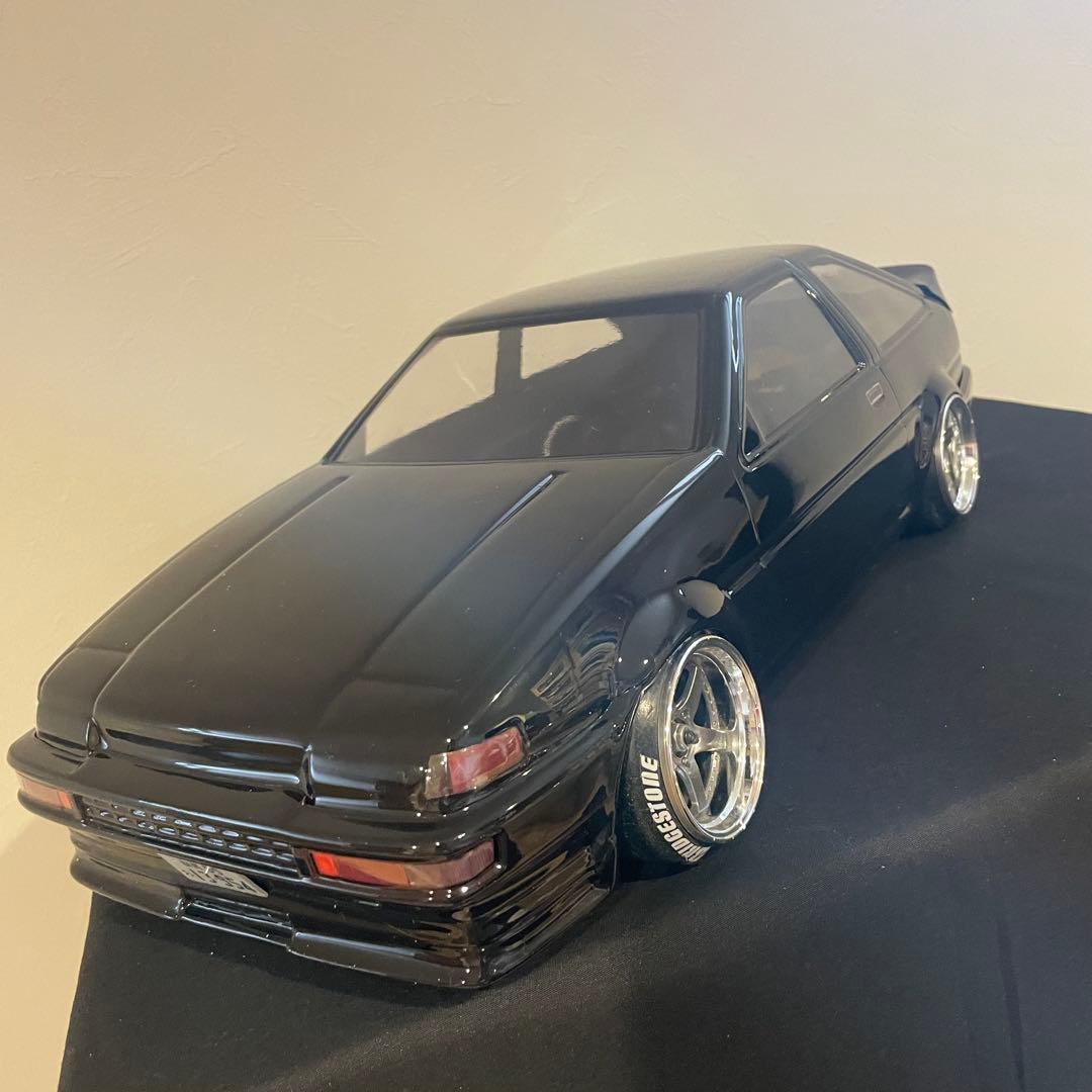 トヨタ　レビン86　ドリフト　1/10 ラジコン　ボディ　トレノ 85