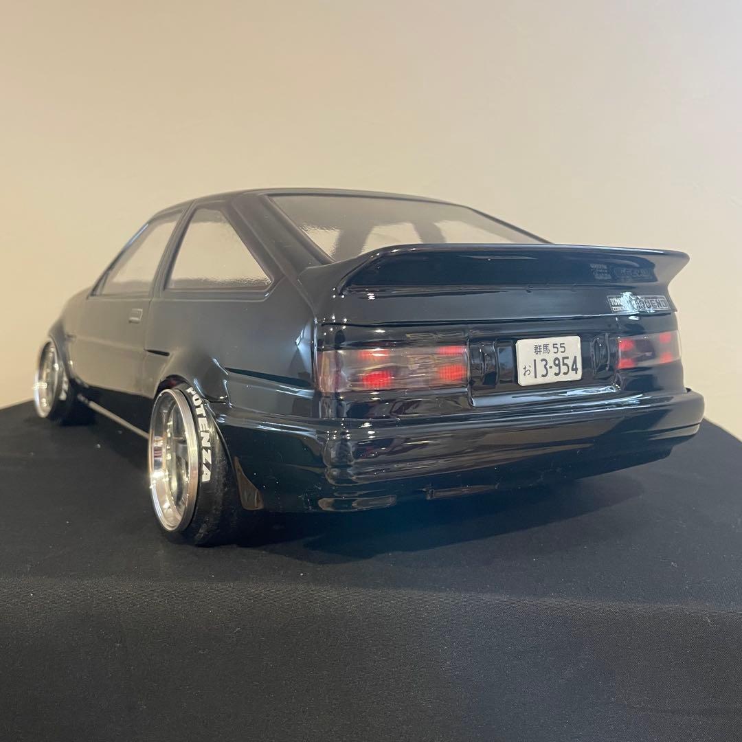 トヨタ　レビン86　ドリフト　1/10 ラジコン　ボディ　トレノ 85