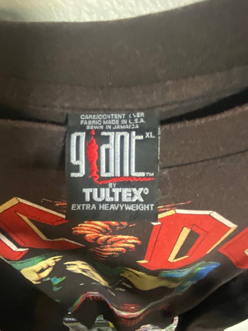 【当時物希少】AC/DC ワールドツアーTシャツ 1990-91