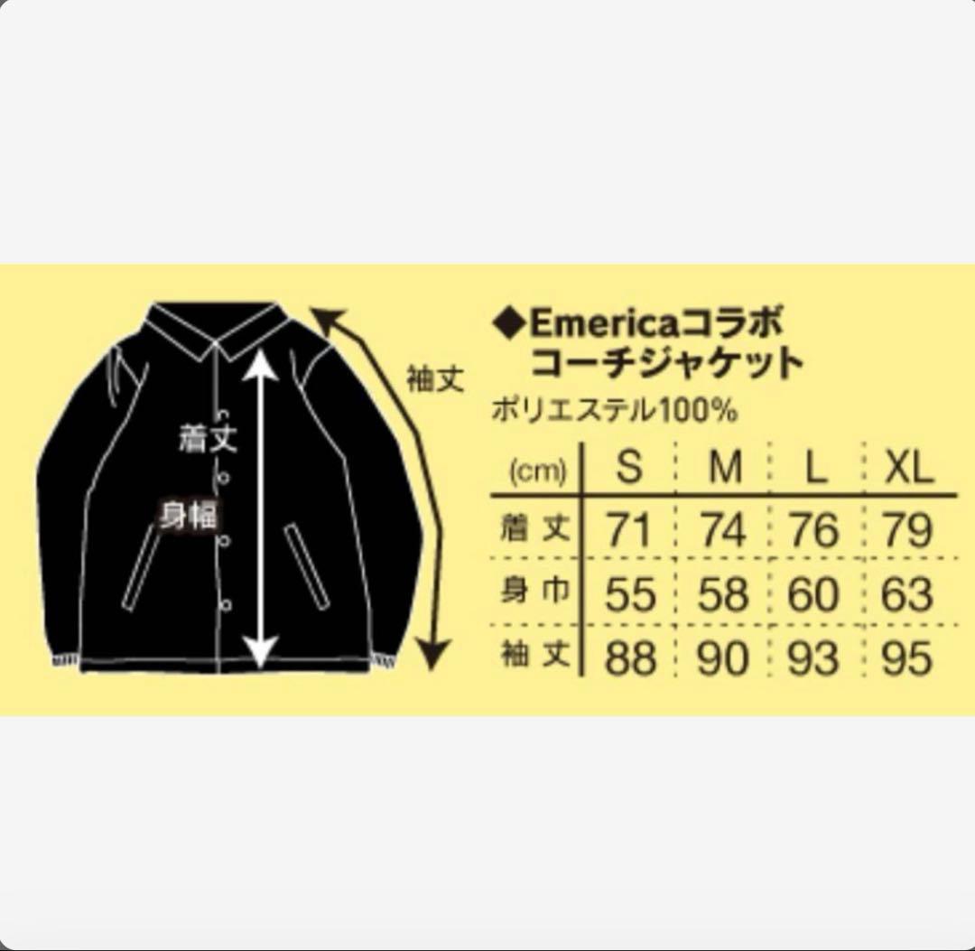 Emericaコラボコーチジャケット　S　MAN WITH A MISSION