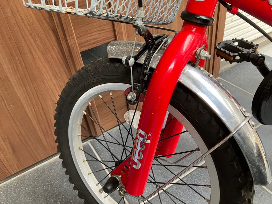 Jeep 幼児用自転車 赤