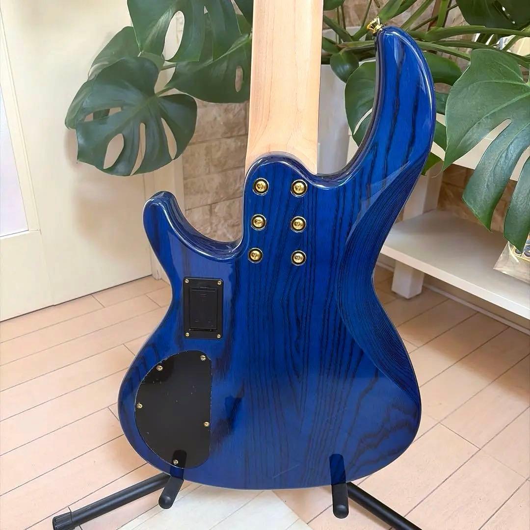 ❤️AriaProII RSB-42AR 5弦ベース 美品 チューナー ストラップ