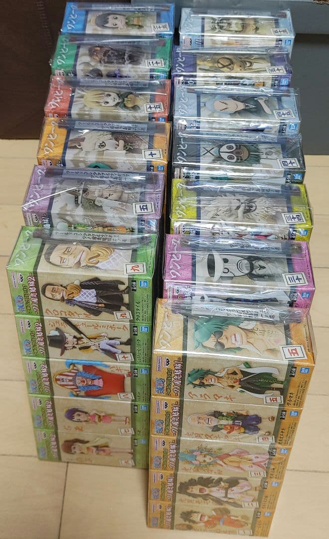ワンピース ワーコレ ワノ国鬼ヶ島編65体まとめ売り