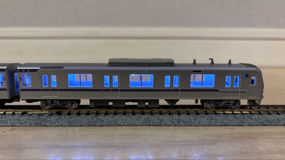 【純正室内灯付】KATO 東京メトロ半蔵門線18000系 Nゲージ10両セット